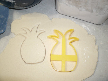 Pineapple Tropical Fruit Outline Cookie Cutter Made In USA PR690