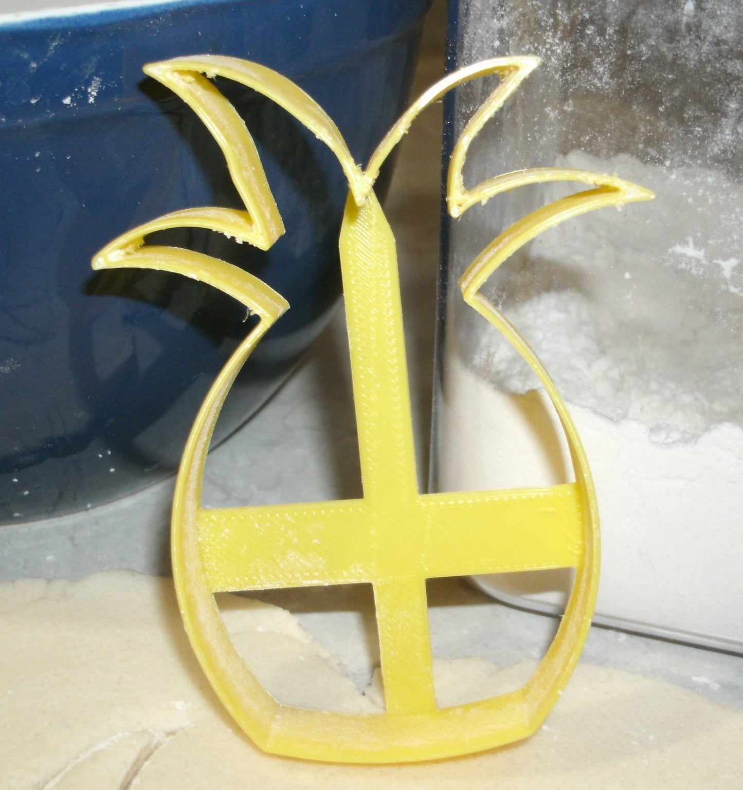 Pineapple Tropical Fruit Outline Cookie Cutter Made In USA PR690