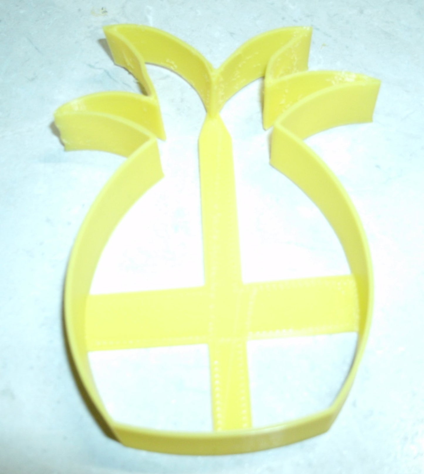 6x Pineapple Tropic Fondant Cutter Cupcake Topper 1.75 IN USA FD690