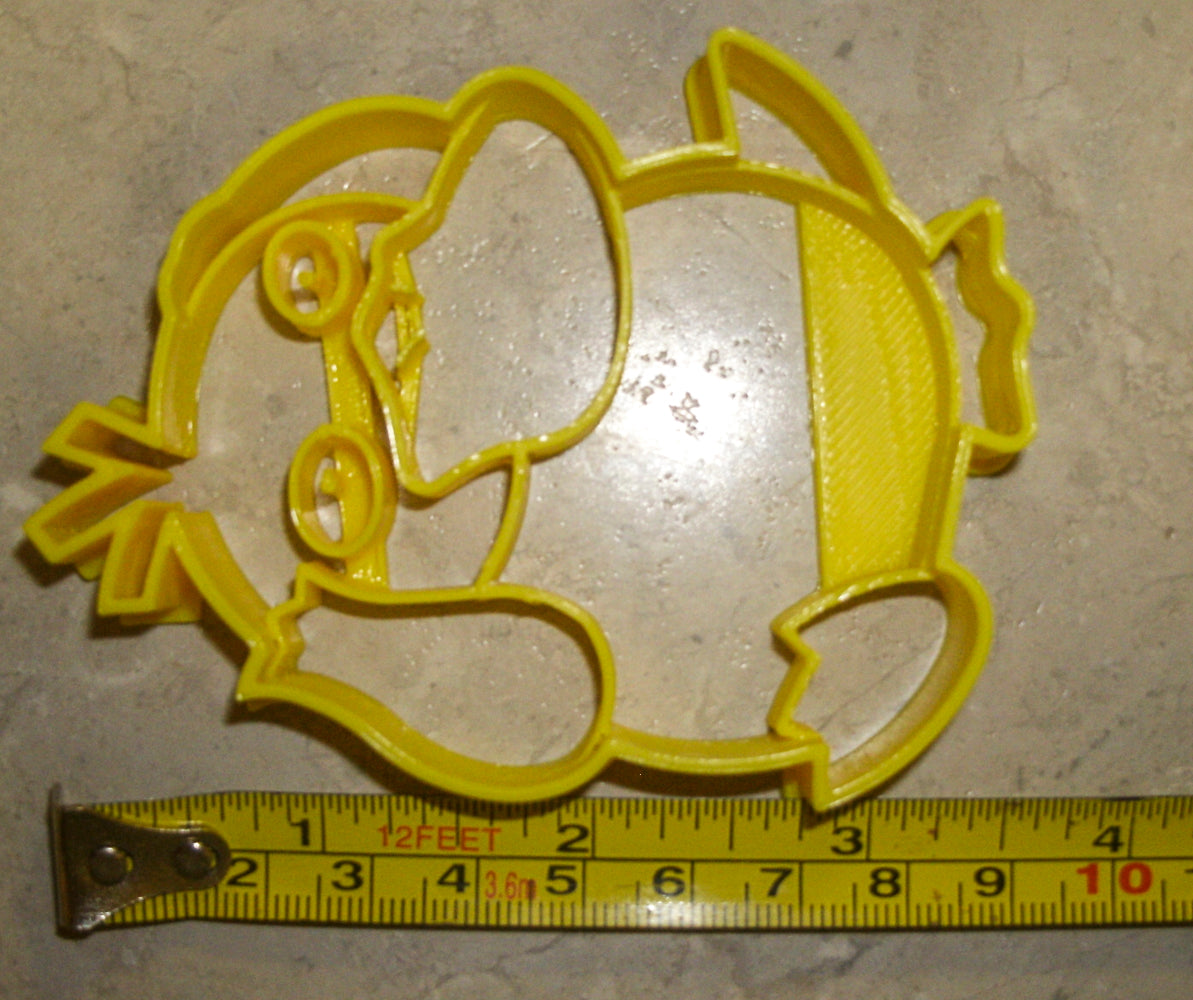 Psyduck Water Type Pokemon Yellow Duck Cookie Cutter Made In USA PR871