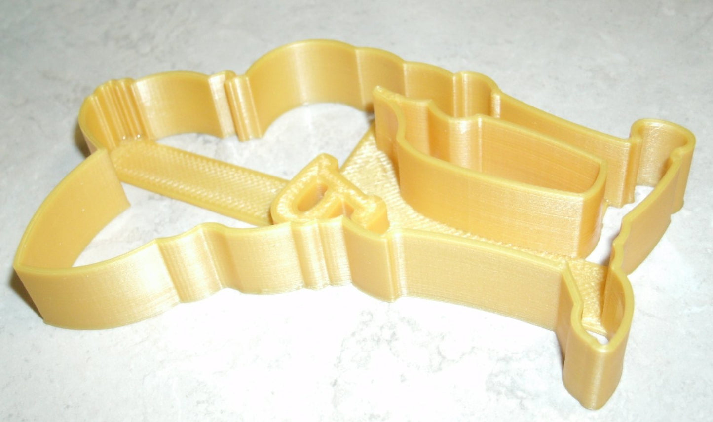 Purdue Pete University Mascot Sports Cookie Cutter Made In USA PR687