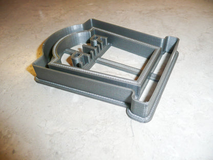 6x RIP Tombstone Headstone Fondant Cutter Cupcake Topper 1.75 IN USA FD112