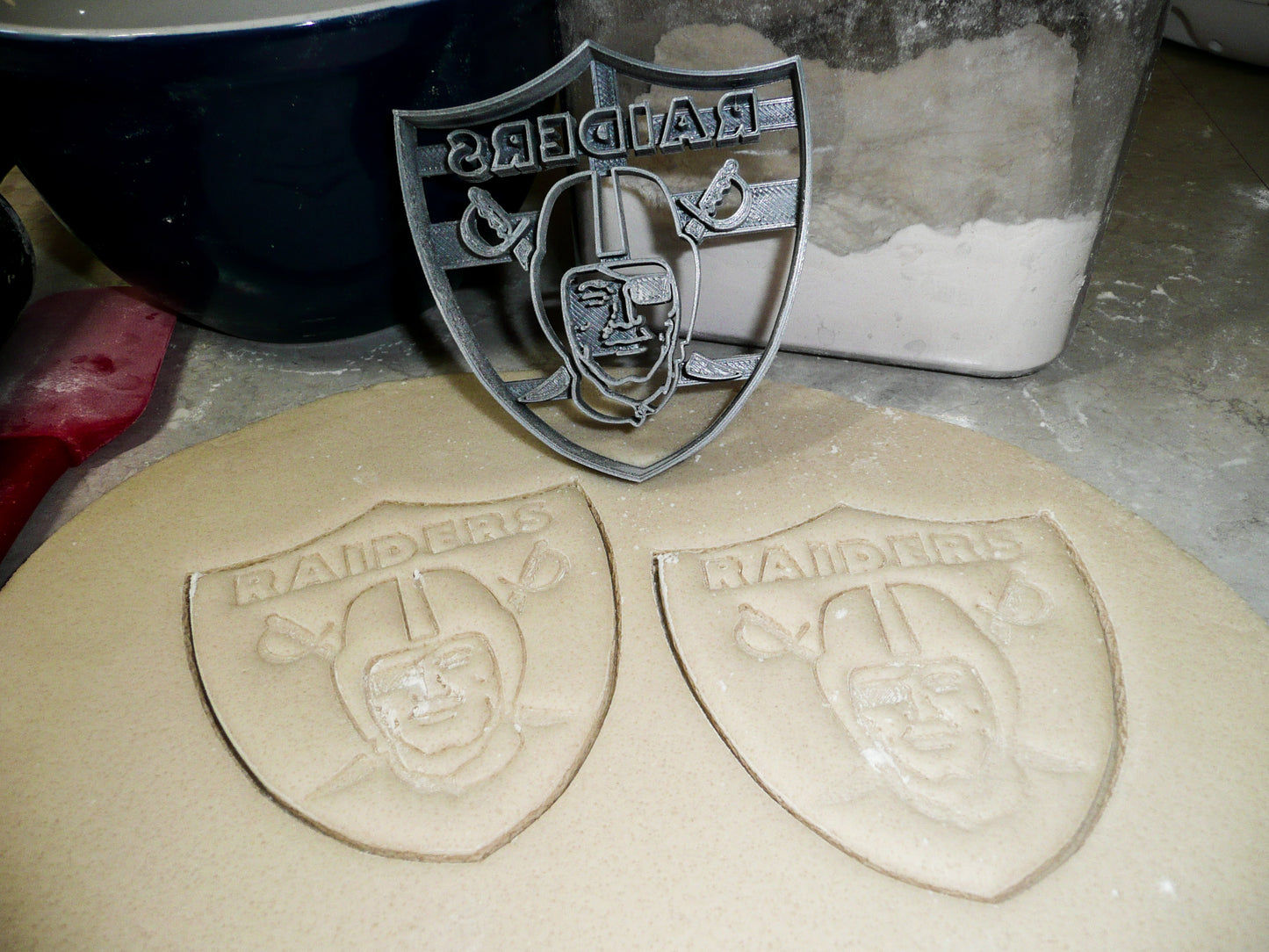 Las Vegas Raiders NFL Football Team Cookie Cutter Made In USA PR941