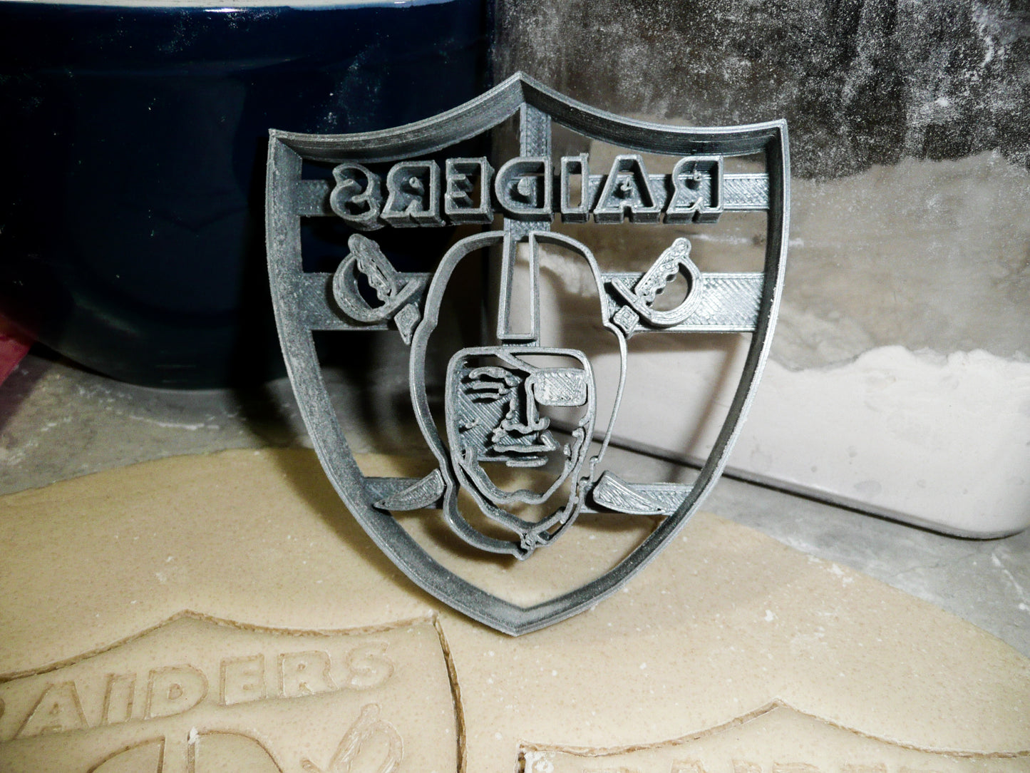 Las Vegas Raiders NFL Football Team Cookie Cutter Made In USA PR941