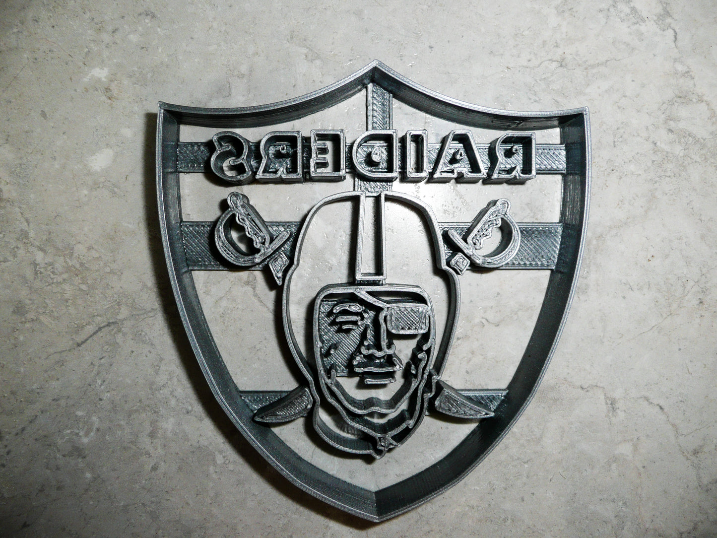 Las Vegas Raiders NFL Football Team Cookie Cutter Made In USA PR941