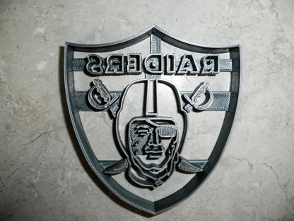 Las Vegas Raiders NFL Football Team Cookie Cutter Made In USA PR941