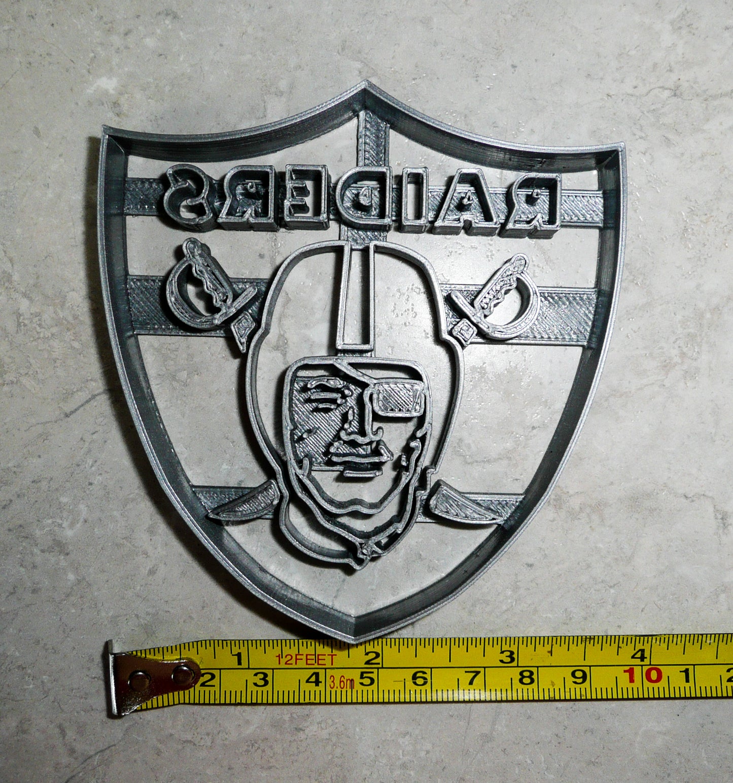 Las Vegas Raiders NFL Football Team Cookie Cutter Made In USA PR941