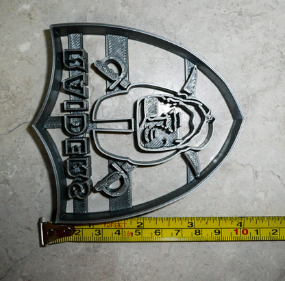 Las Vegas Raiders NFL Football Team Cookie Cutter Made In USA PR941