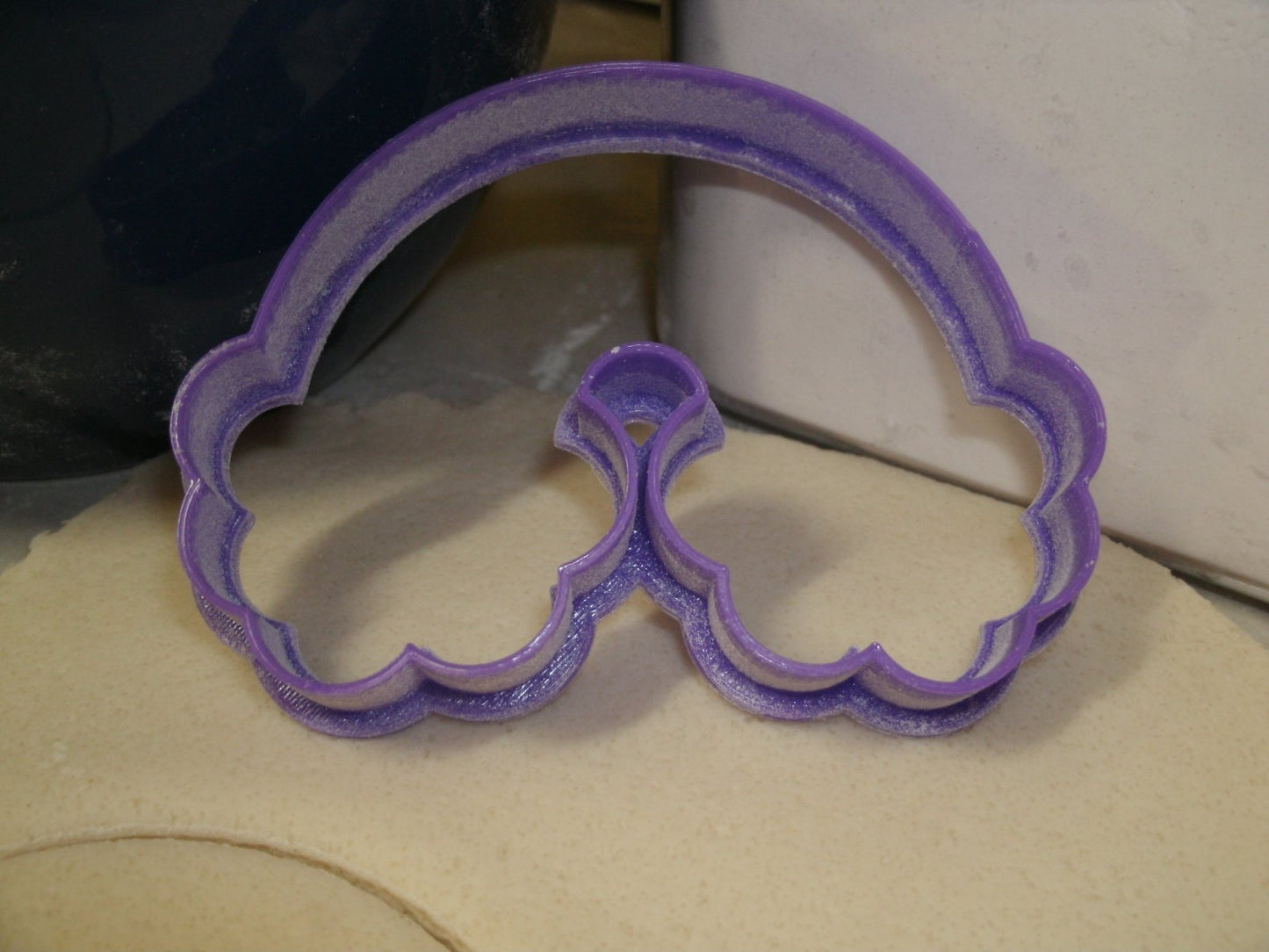Rainbow With Clouds RoyGBiv Colorful Sky Cookie Cutter Made In USA PR841