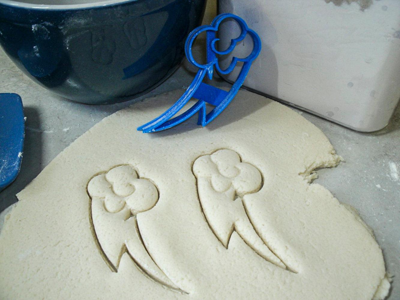 Rainbow Dash Cutie Mark Symbol My Little Pony Cookie Cutter Made In USA PR851