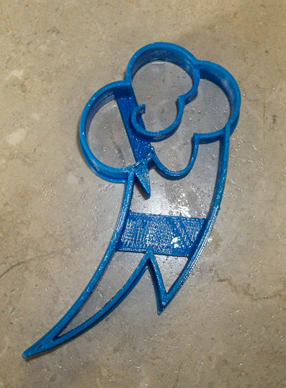 Rainbow Dash Cutie Mark Symbol My Little Pony Cookie Cutter Made In USA PR851