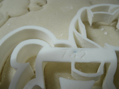 Rarity Unicorn My Little Pony Character Cookie Cutter Made In USA PR742