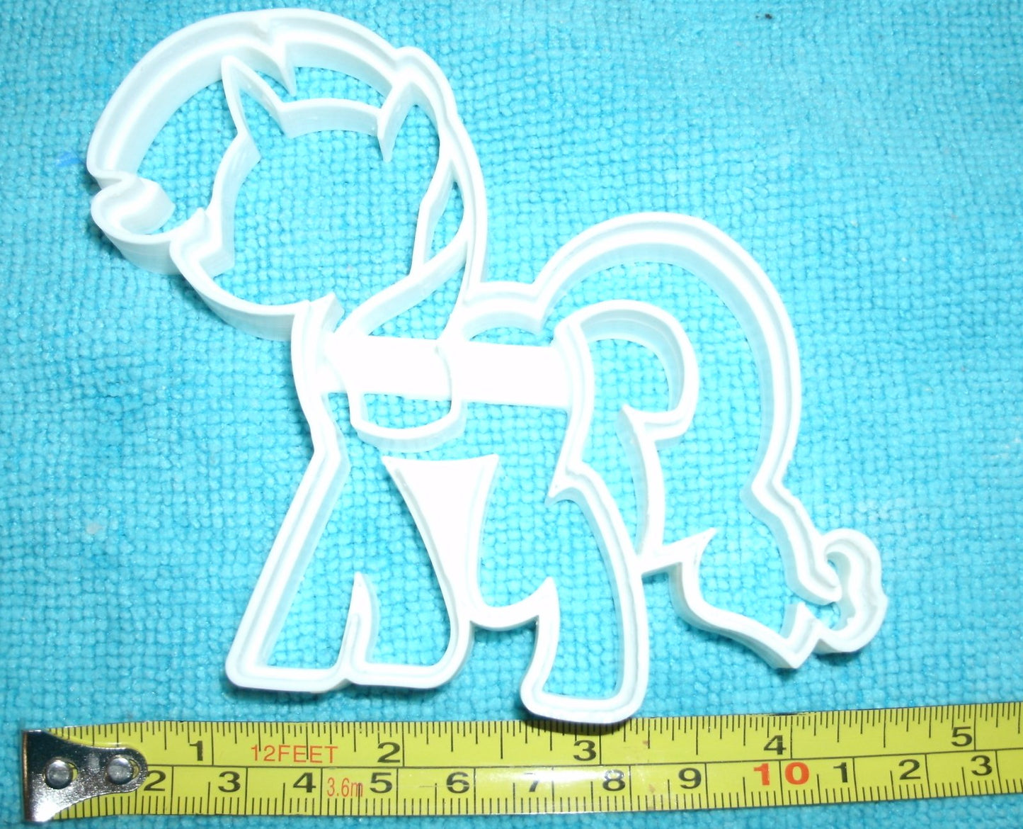 Rarity Unicorn My Little Pony Character Cookie Cutter Made In USA PR742