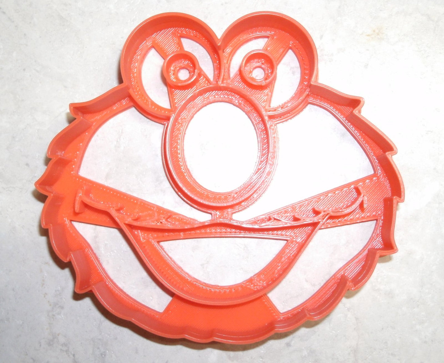 6x Elmo Face Sesame Street Fondant Cutter Cupcake Topper 1.75 IN USA FD213