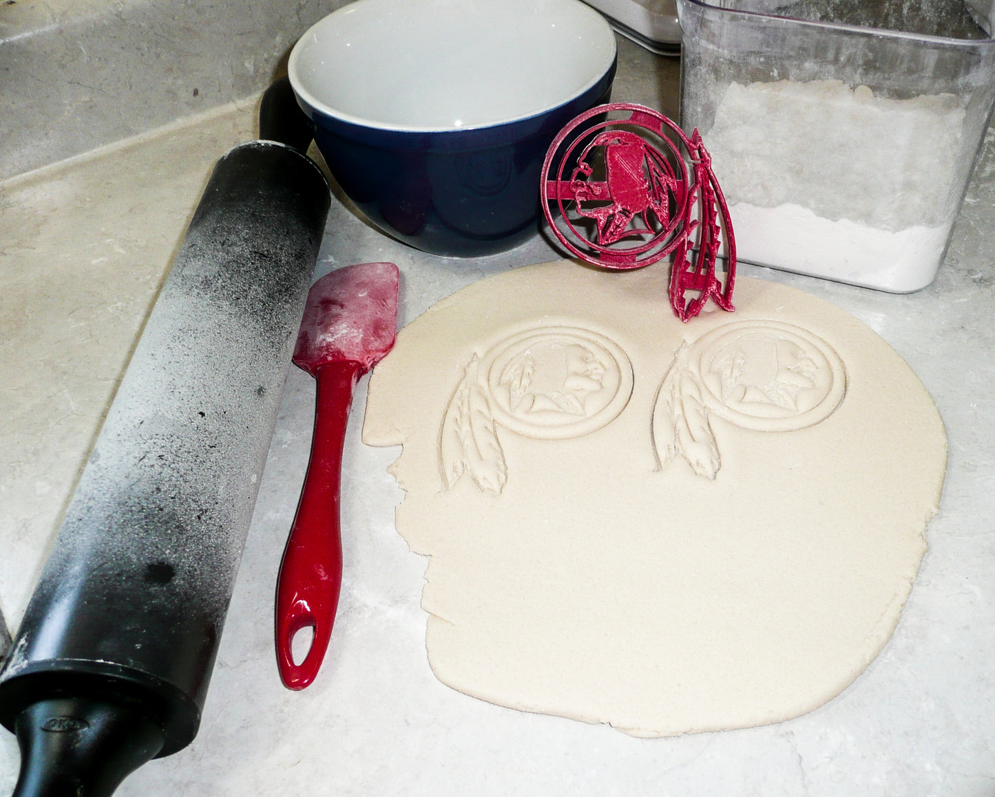 Washington Redskins NFL Football Logo Cookie Cutter Made In USA PR954