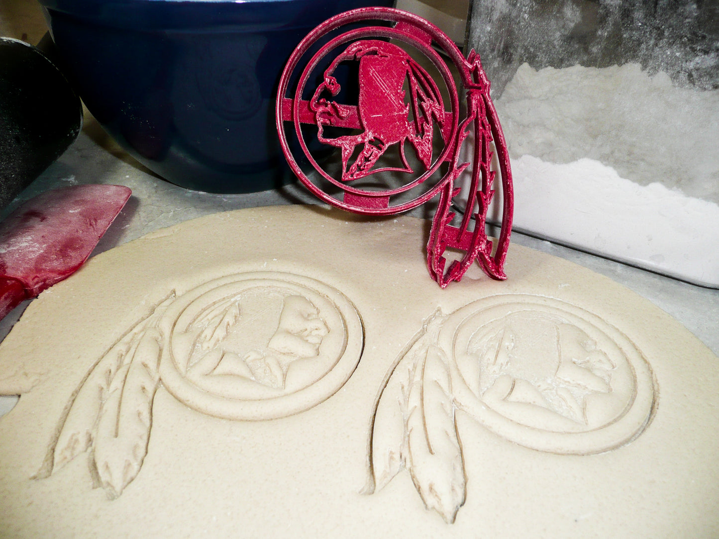 Washington Redskins NFL Football Logo Cookie Cutter Made In USA PR954