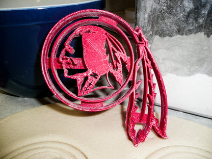 Washington Redskins NFL Football Logo Cookie Cutter Made In USA PR954
