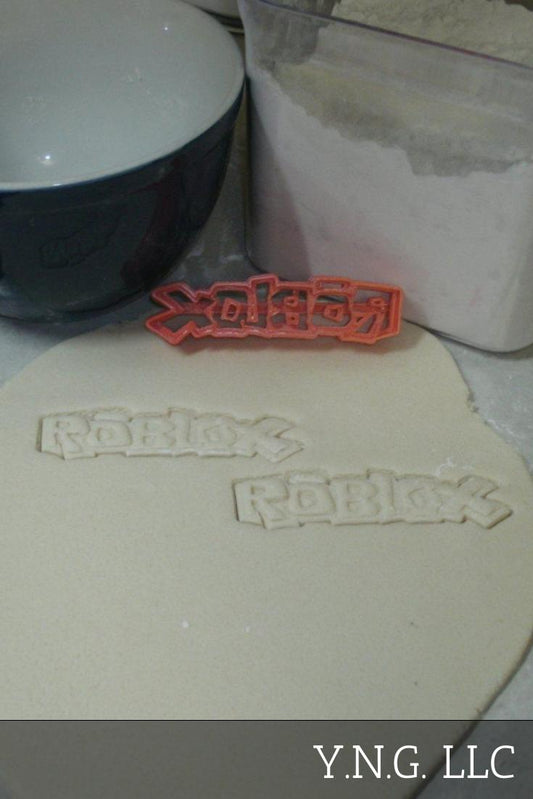 Roblox Letters Online Video Game Cookie Cutter Made In USA PR726