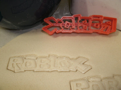 Roblox Letters Online Video Game Cookie Cutter Made In USA PR726