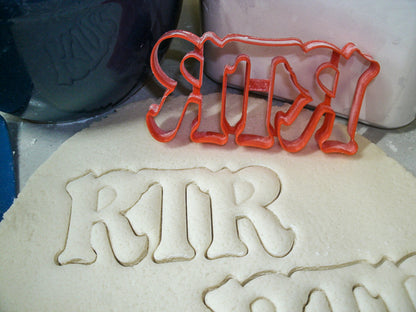 RTR Roll Tide Roll Chant University Of Alabama Cookie Cutter Made In USA PR854