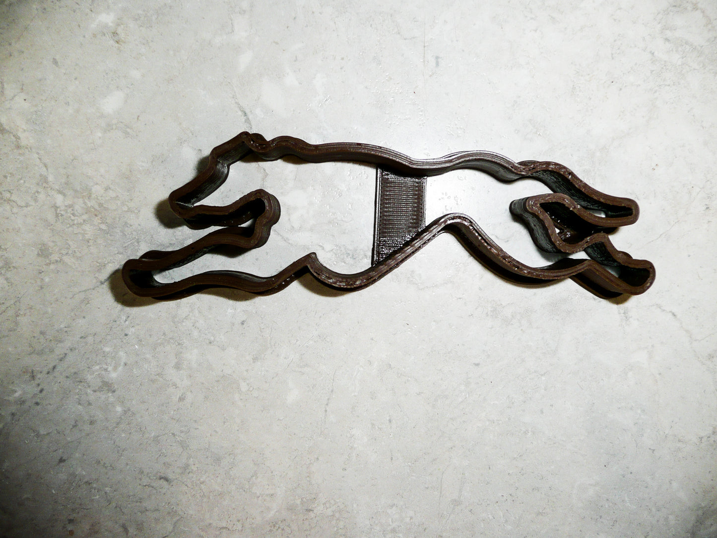 Greyhound Dog Running Sport Outline Cookie Cutter Made In USA PR937