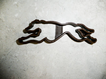 Greyhound Dog Running Sport Outline Cookie Cutter Made In USA PR937