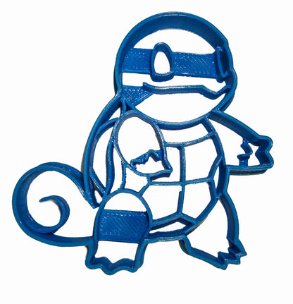 Squirtle Water Pokemon Blue Turtle Cookie Cutter Made In USA PR872