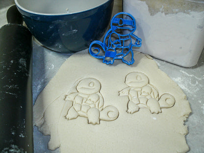 Squirtle Water Pokemon Blue Turtle Cookie Cutter Made In USA PR872