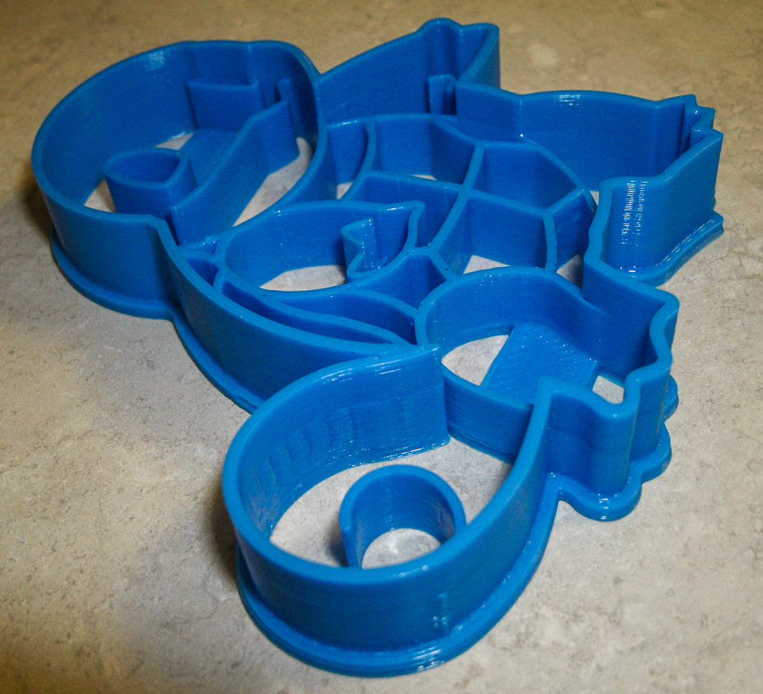 Squirtle Water Pokemon Blue Turtle Cookie Cutter Made In USA PR872