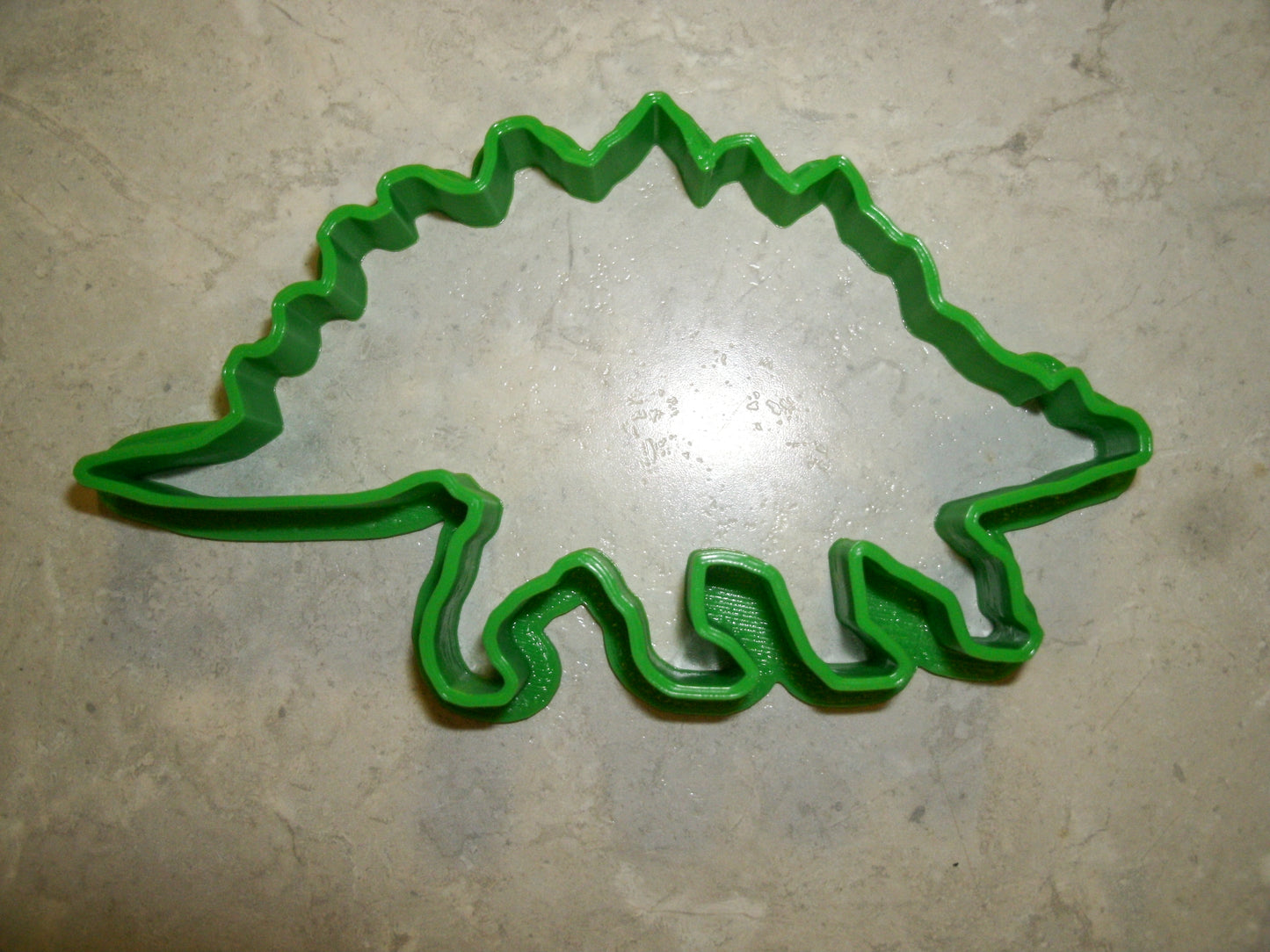 6x Stegosaurus Dino Fondant Cutter Cupcake Topper 1.75 IN USA FD432