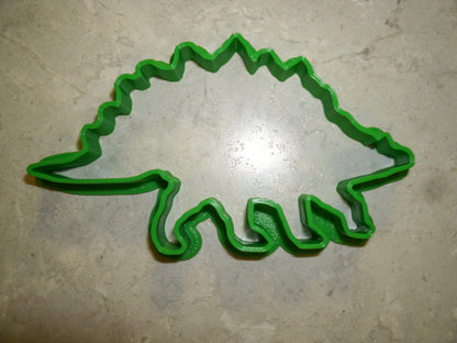 6x Stegosaurus Dino Fondant Cutter Cupcake Topper 1.75 IN USA FD432