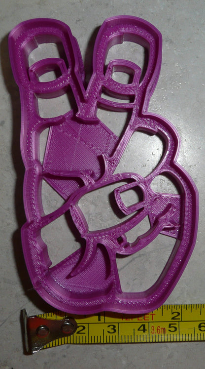 TCU Texas Christian Horned Frogs Hand Symbol Cookie Cutter Made In USA PR2546