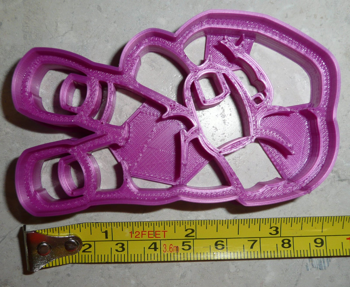 TCU Texas Christian Horned Frogs Hand Symbol Cookie Cutter Made In USA PR2546