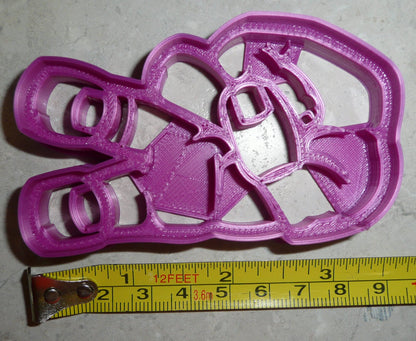 TCU Texas Christian Horned Frogs Hand Symbol Cookie Cutter Made In USA PR2546