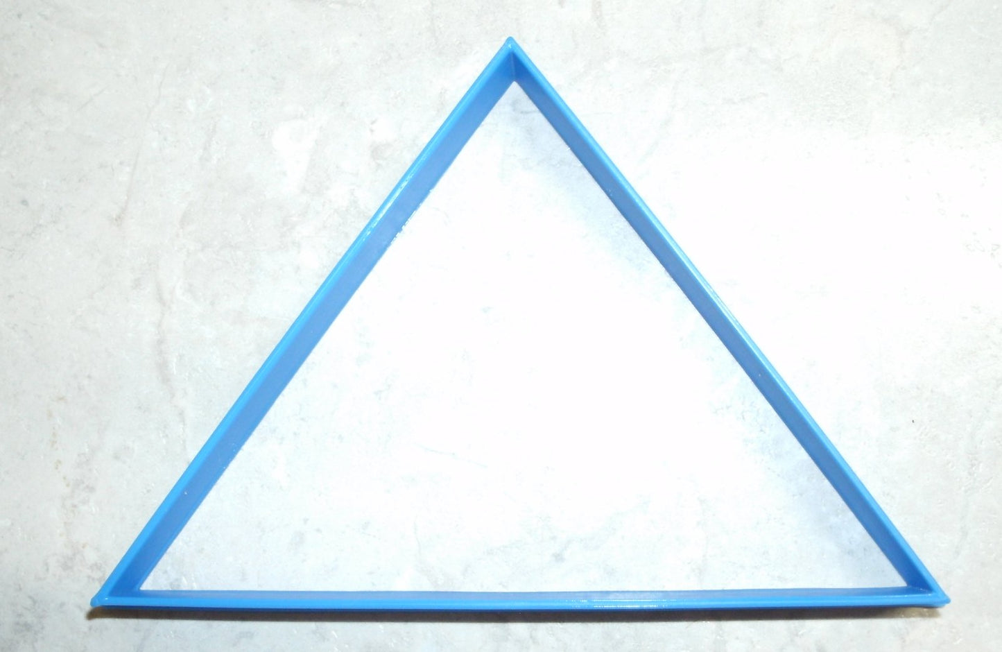 6x Triangle Shape Fondant Cutter Cupcake Topper 1.75 IN USA FD709