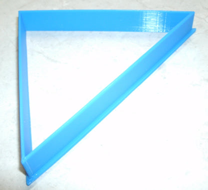 6x Triangle Shape Fondant Cutter Cupcake Topper 1.75 IN USA FD709