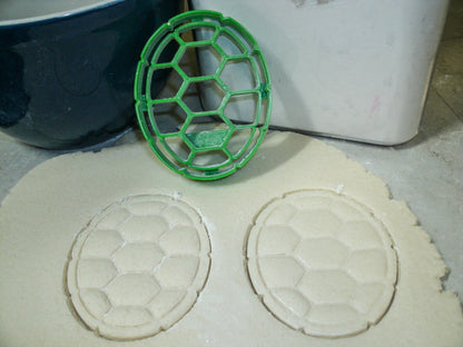 Turtle Shell Tortoise Reptile TMNT Cartoon Cookie Cutter Made In USA PR825