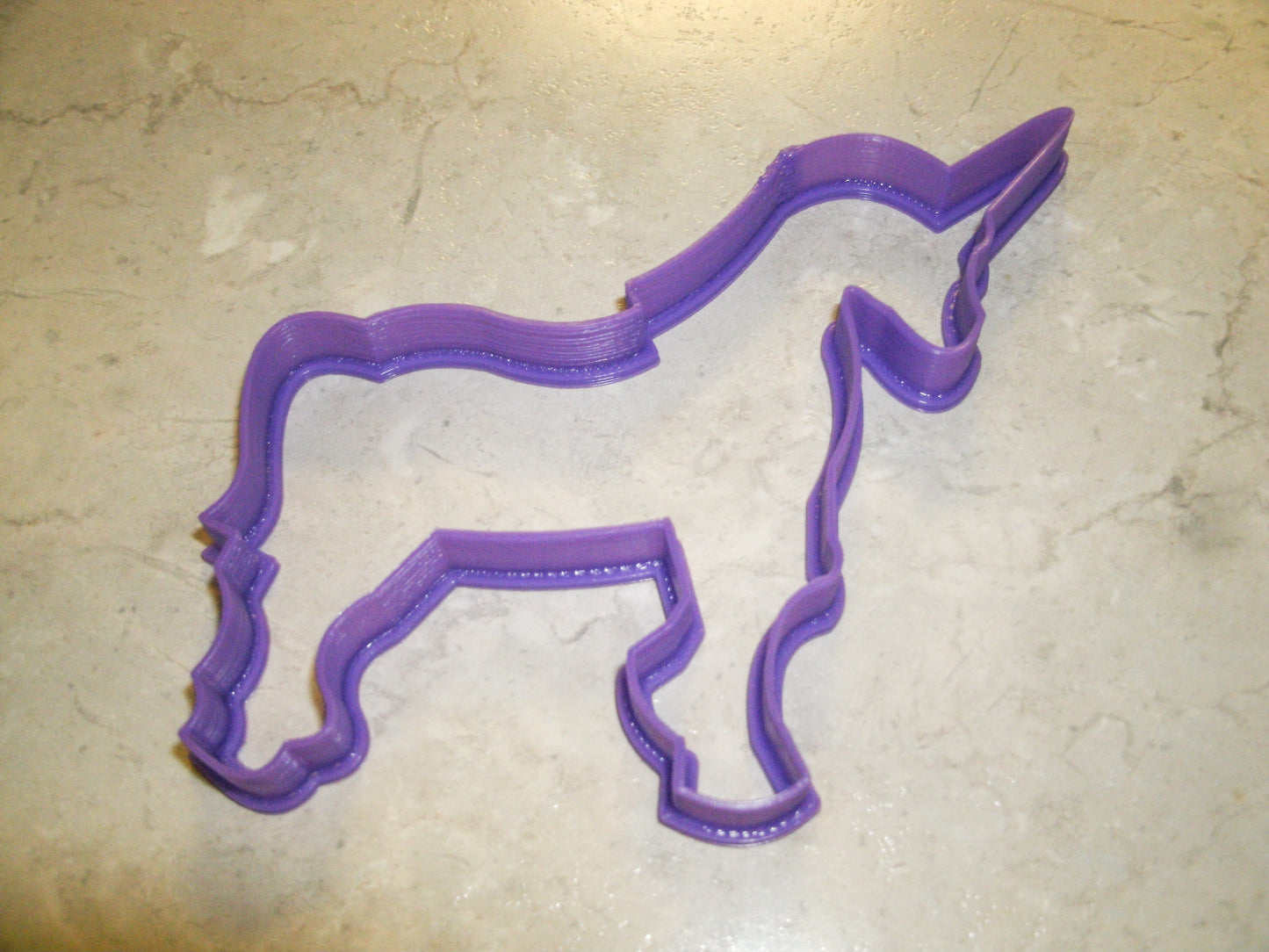 6x Unicorn Full Body Fondant Cutter Cupcake Topper 1.75 IN USA FD303