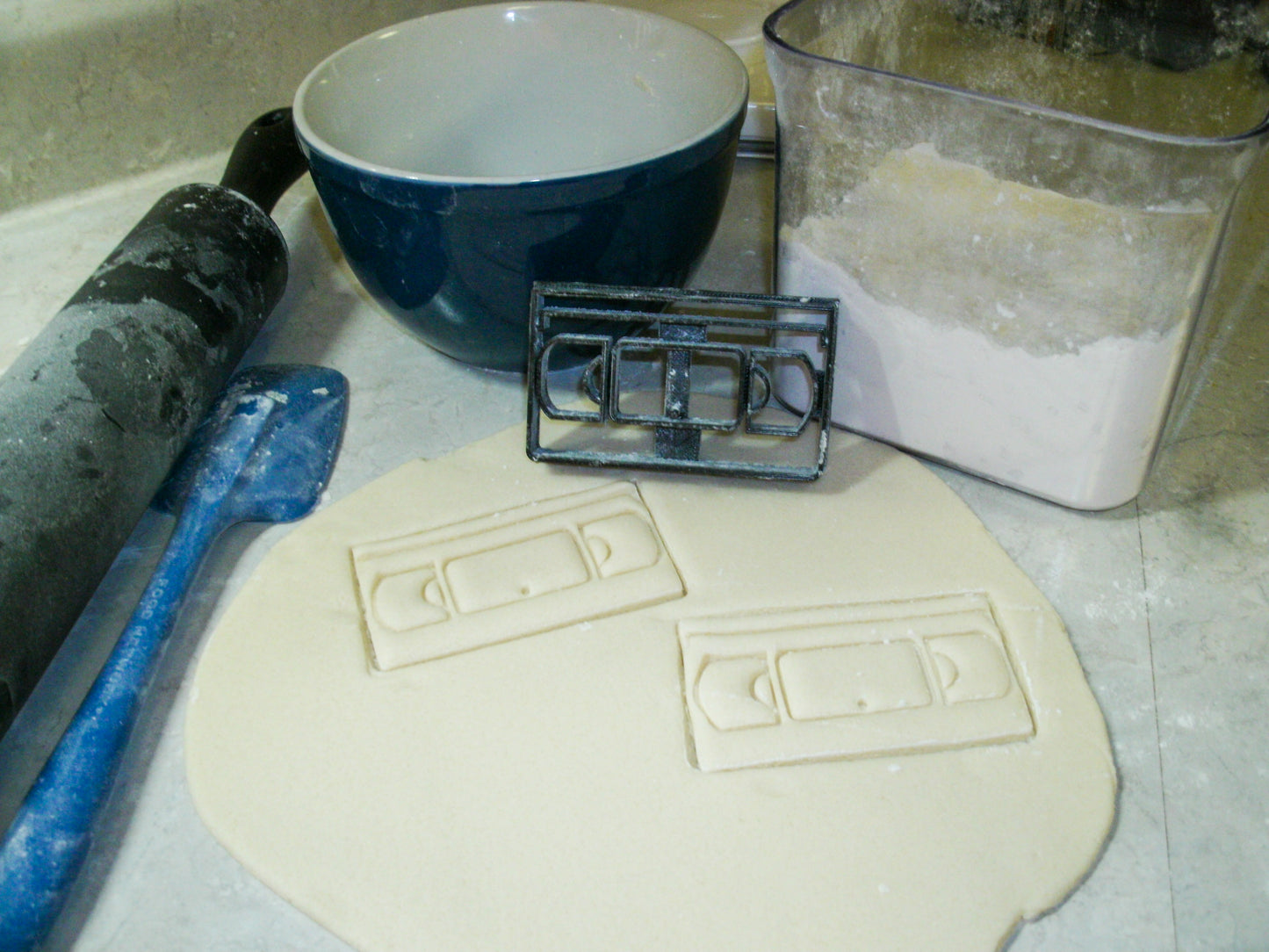 VHS Video Tape Cassette VCR Detailed Cookie Cutter Made In USA PR2012