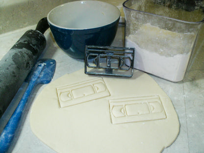 VHS Video Tape Cassette VCR Detailed Cookie Cutter Made In USA PR2012