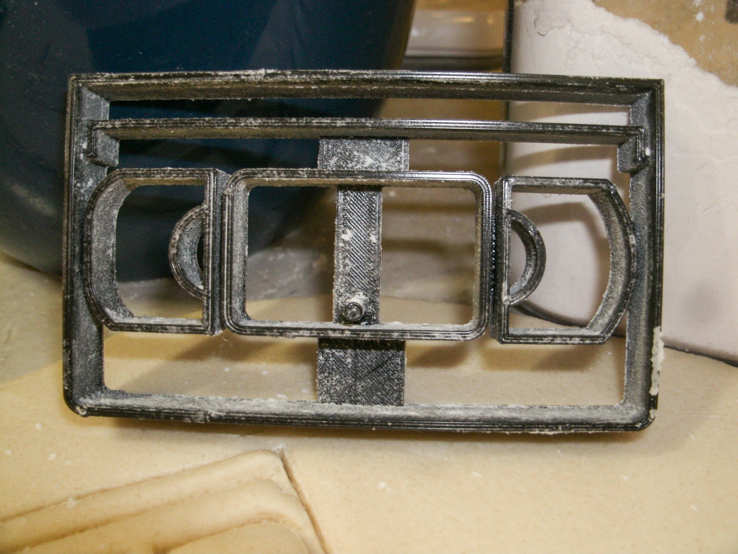 VHS Video Tape Cassette VCR Detailed Cookie Cutter Made In USA PR2012