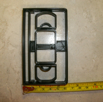 VHS Video Tape Cassette VCR Detailed Cookie Cutter Made In USA PR2012