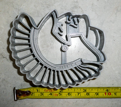 West Central High School Trojans Mascot Cookie Cutter Made In USA PR935