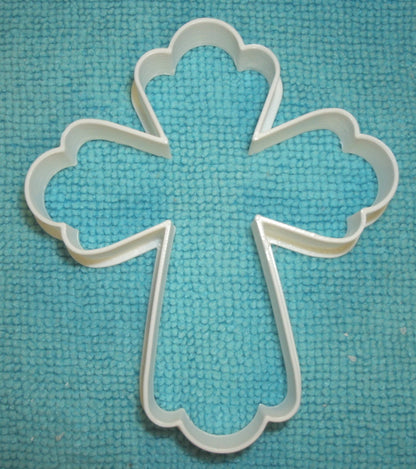 6x Cross Church Fondant Cutter Cupcake Topper 1.75 IN USA FD579