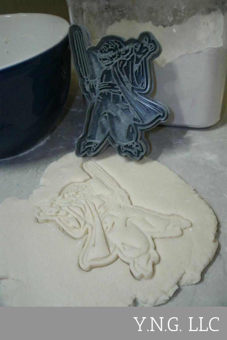 Yoda Puppet Star Wars Movie Character Cookie Cutter Made In USA PR748