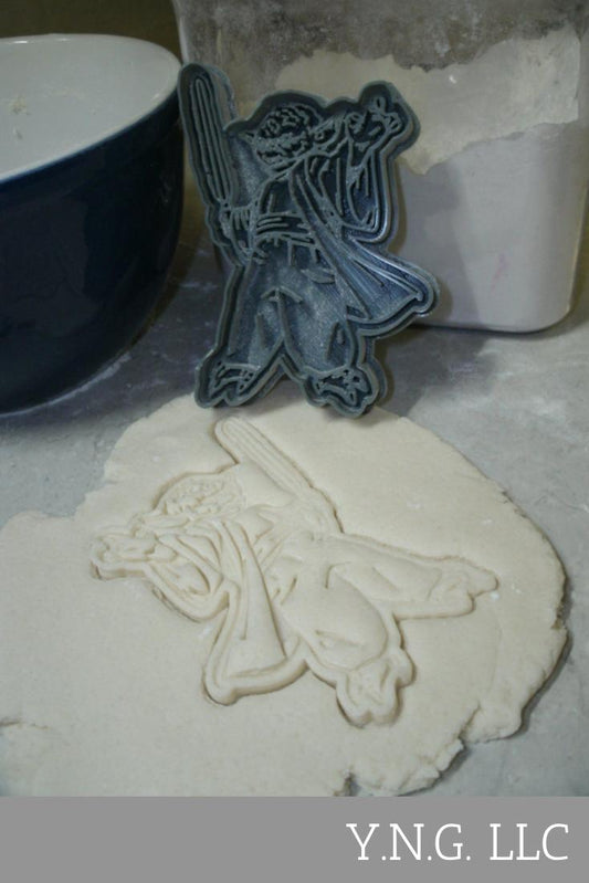 Yoda Puppet Star Wars Movie Character Cookie Cutter Made In USA PR748