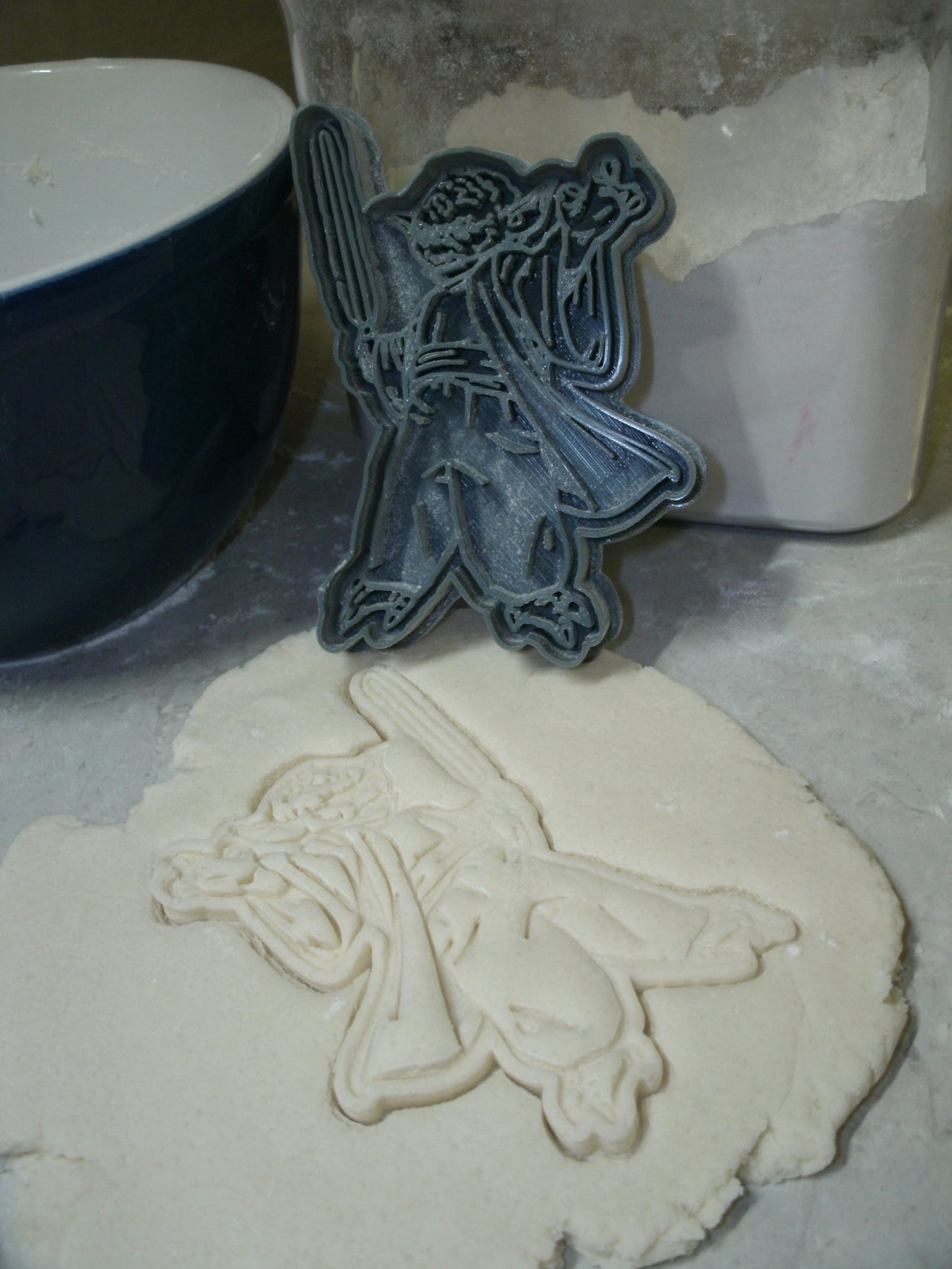 Yoda Puppet Star Wars Movie Character Cookie Cutter Made In USA PR748