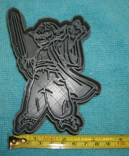Yoda Puppet Star Wars Movie Character Cookie Cutter Made In USA PR748