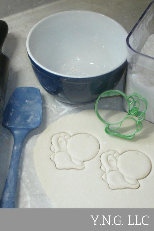 Yoshi Face Nintendo Video Game Character Cookie Cutter Made In USA PR746