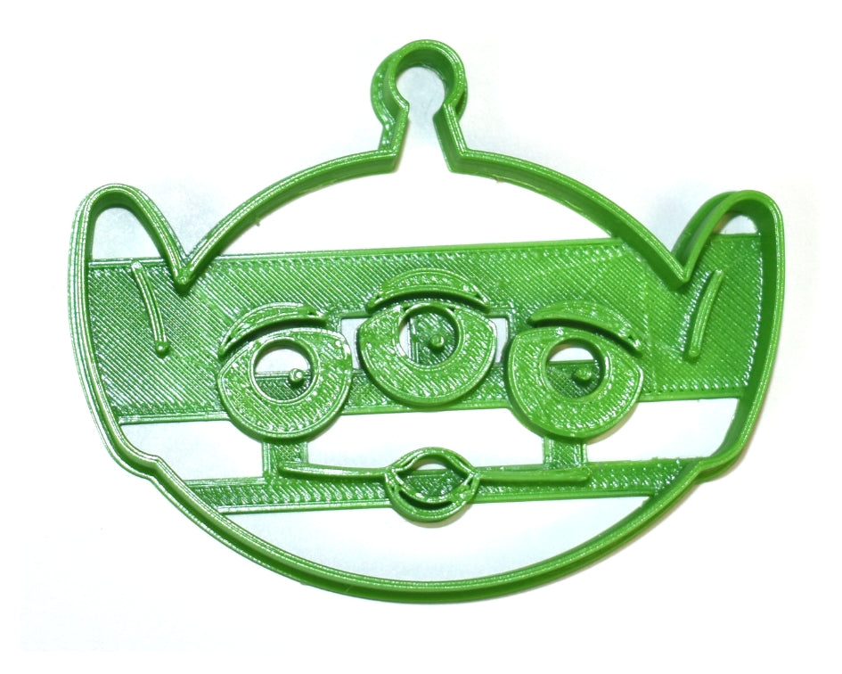 Alien Little Green Man Toy Story Movie Cookie Cutter Made In USA PR724